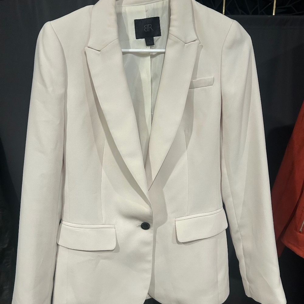 Banana Republic Ivory Blazer For Women Size S Formal